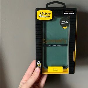 Symmetry iPhone X/Xs case - Ivy Meadow Green